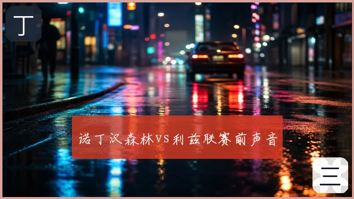 诺丁汉森林vs利兹联赛前声音